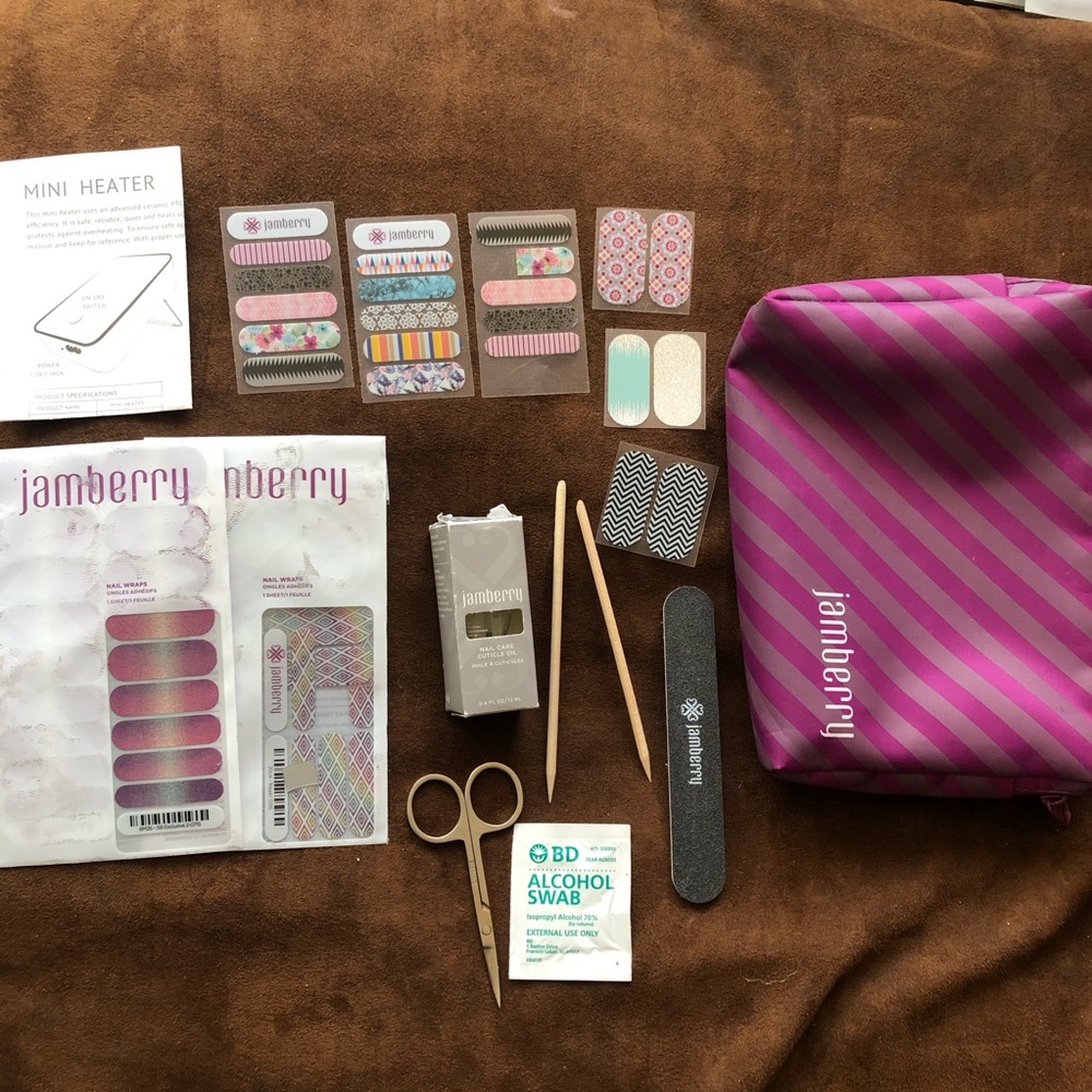 Jamberry Bundle!! W/ heater & application kit